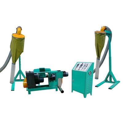 Machine sans fumée de granulatoire de feuille de plastique de PVC pour la réutilisation de déchets