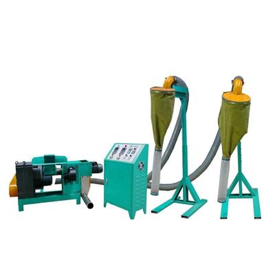 Machine de granulation de matières plastiques à grande échelle Déchiqueteuse de plastique à petite échelle 19 kW