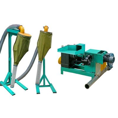 Machine de réutilisation en plastique de déchets de PVC 15KW pour le déchiquetage non-tissé de tissu